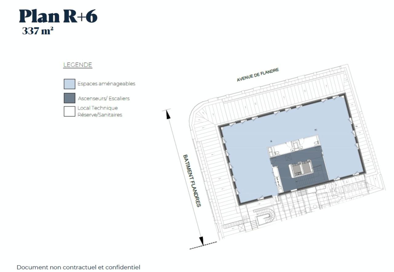 Bureau Paris 4000m² Location bureau Paris OLBUR2531897 12